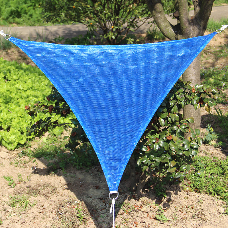 Triangulum Blue Shade Velum Canopy